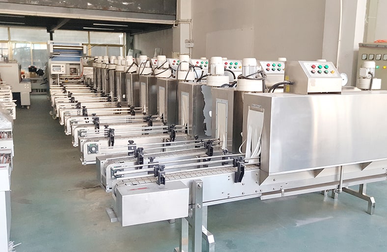 Modified atmosphere packing machine